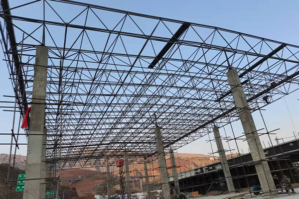 昆山钢结构网架图片